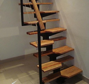 Escaleras para espacios reducidos