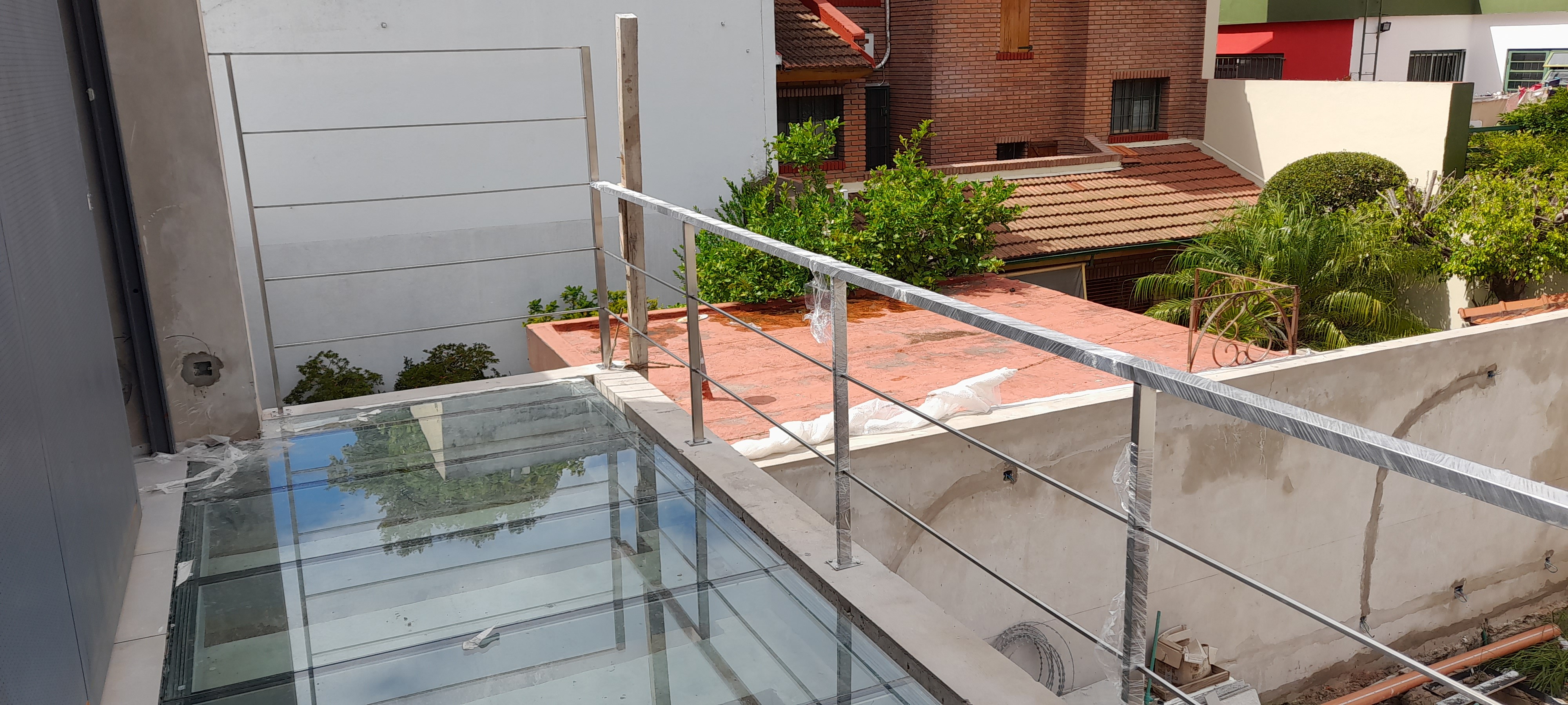 barandas de acero inoxidable con varillas proyecto 17