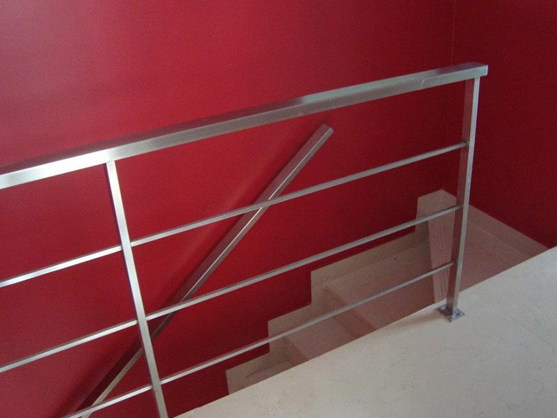 Barandas de acero inoxidable con varillas - Proyecto 11